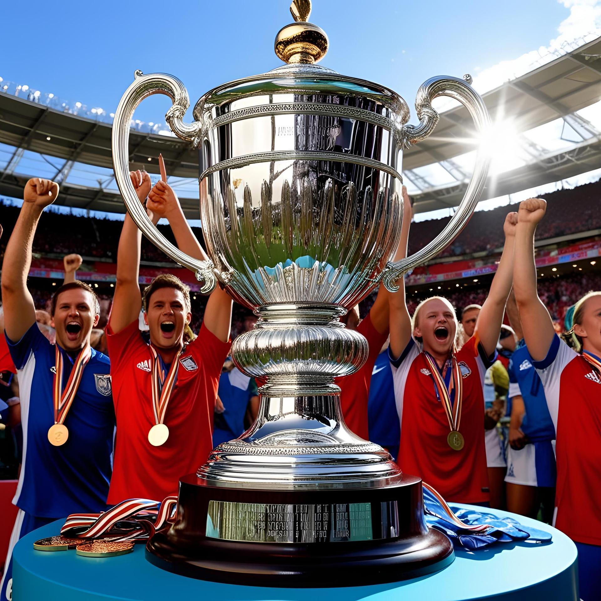Sieger Pokal Medaillen